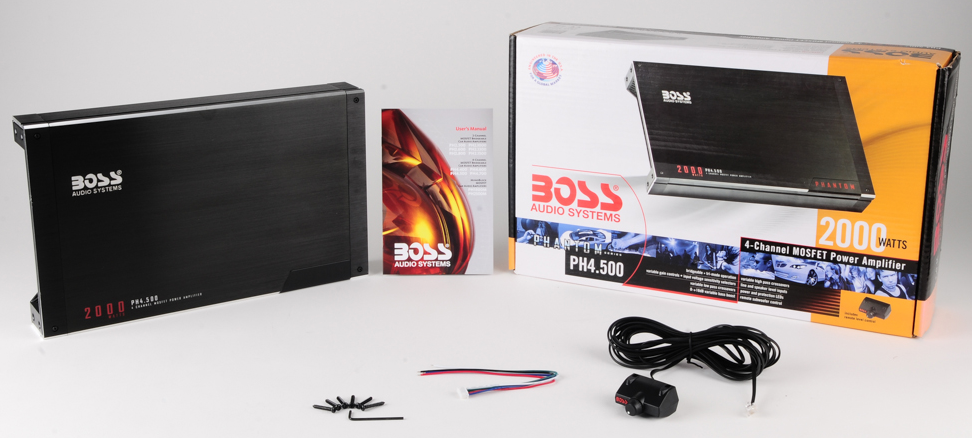 Potencia Boss Ph4 500 4 Canales 00w Electronica Vision