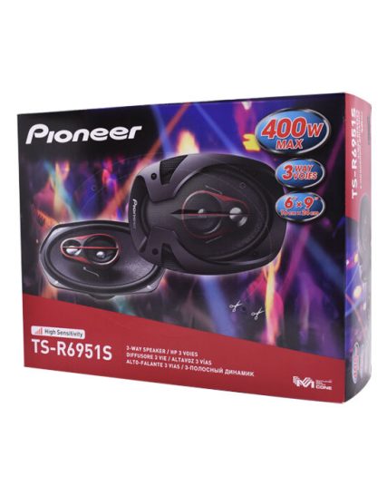 Parlante Pioneer 6*9 400w 3 vias TSR6951S