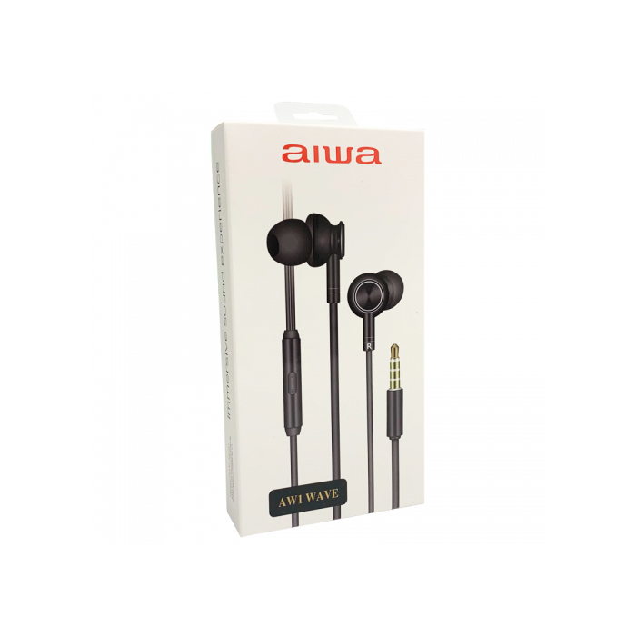 Auriculares Aiwa AW1 rojo dorado negro gris AW1WAVE