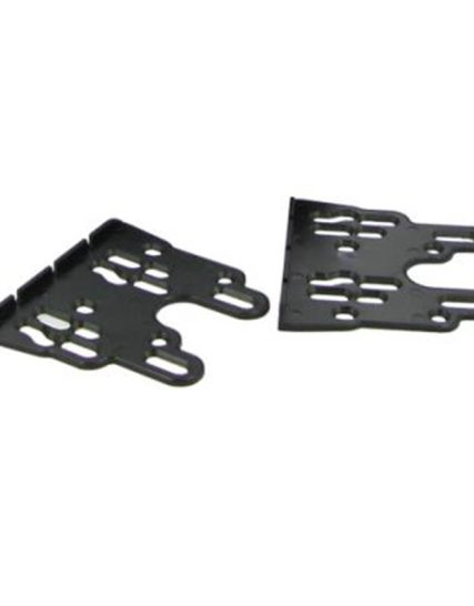 Marco Adaptador Laterales Doble din tornillos plastico MV24W