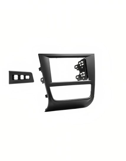 Marco Adaptador VW Gol Saveiro G6 2013 2015 Negro 2 din