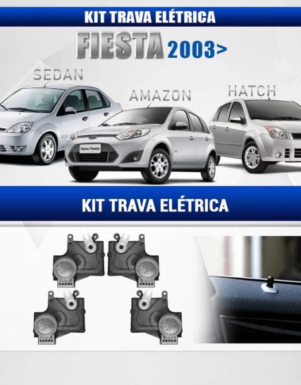 Kit De Bloqueos 4 Puertas Ford Chevrolet Fiat TP4MN