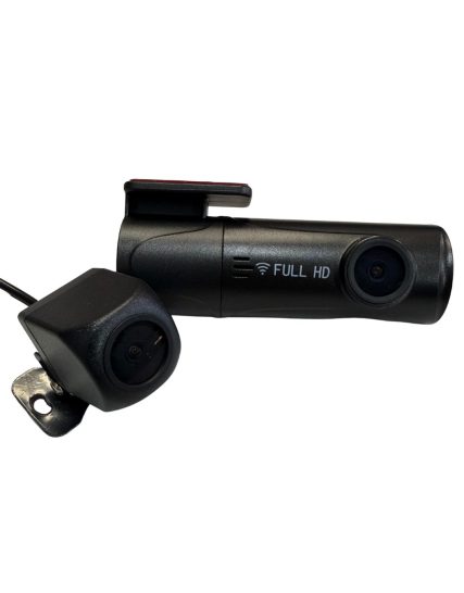 Cámara DVR 2K Micro SD 128GB WiFi App DVR Con Cámara Trasera