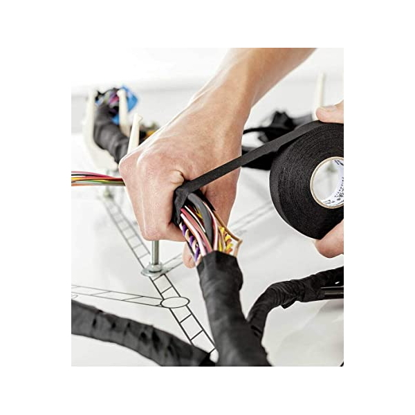 Cinta De Tela Para Cableado 20mm x 25mm MV5095 - Imagen 2